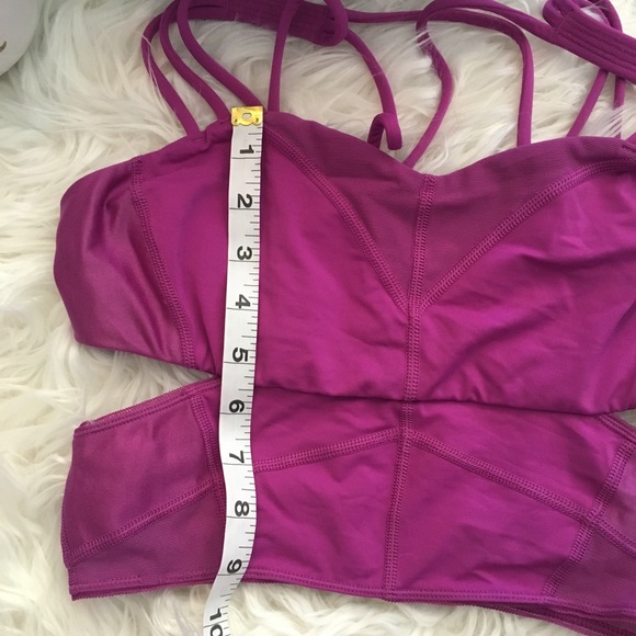 💜💖RARE Lululemon Equisite bra in ultraviolet - Picture 8 of 8